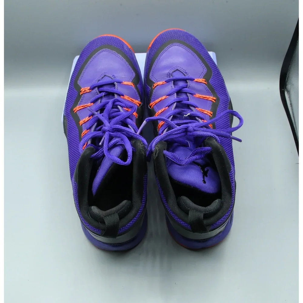 Jordan Super.Fly 2 PO Purple Orange Basketball Shoes 645058-523 Mens 8